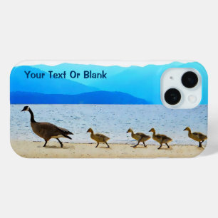 Coque Pour iPhone 15 Patrouille de rivage - Oie du Canada