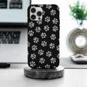 Coques Case-Mate iPhone Patrouilles de Doodle, Paws de Chien, Paws Blanche