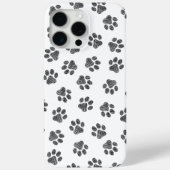 Coques Case-Mate iPhone Patrouilles de Doodle, Paws de Chien, Paws Noirs (Verso)