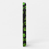 Coques Case-Mate iPhone Patrouilles Vertes, Patrouilles De Parties scintil (Dos/Gauche)