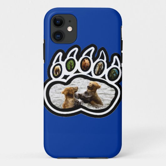Coques Case-Mate iPhone Patte d'ours (Dos)