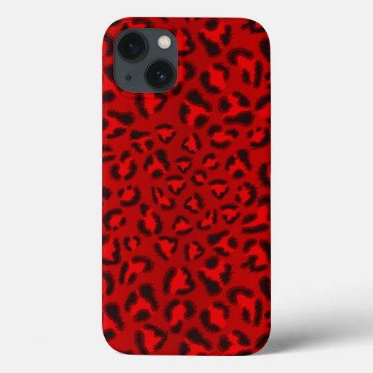 Coques Case-Mate iPhone Patter la texture rose léopard. (Verso)