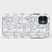 Coques Case-Mate iPhone Patter les yoga poses | Yoga seamless pattern (Dos (Horizontal))