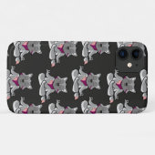 Coques Case-Mate iPhone Patter les yoga poses | Yoga seamless pattern 19 (Dos (Horizontal))