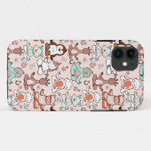 Coques Case-Mate iPhone Patter les yoga poses | Yoga seamless pattern 51 (Dos (Horizontal))