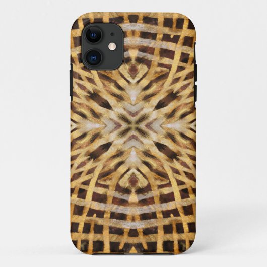 Coques Case-Mate iPhone Pattern Black and Yellow kaleidoscope (Dos)