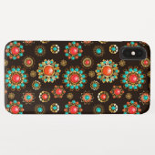 Coques Case-Mate iPhone Pattern de Ethnic Brooches Seamless (Dos (Horizontal))