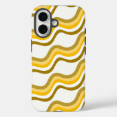 Coques Case-Mate iPhone Pattern de Golden Waves (Verso)