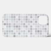 Coques Case-Mate iPhone Pattern de Gray Tiles (Verso (horizontal))