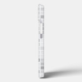 Coques Case-Mate iPhone Pattern de Gray Tiles (Verso / Gauche)