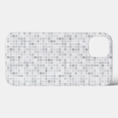 Coques Case-Mate iPhone Pattern de Gray Tiles (Verso (horizontal))