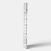 Coques Case-Mate iPhone Pattern de Gray Tiles (Verso / Droite)