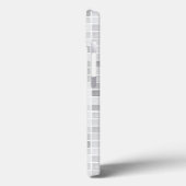 Coques Case-Mate iPhone Pattern de Gray Tiles (Verso / Gauche)