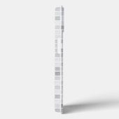 Coques Case-Mate iPhone Pattern de Gray Tiles (Verso / Droite)