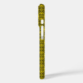Coques Case-Mate iPhone Pattern de Medieval Yellow (Verso / Gauche)