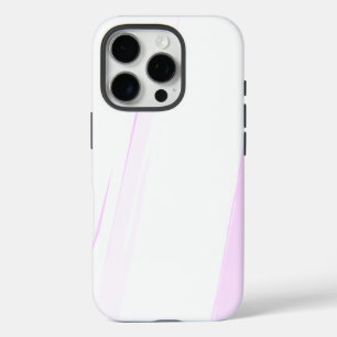Coques iPhone 16 Pro Pattern Design in Pink and White