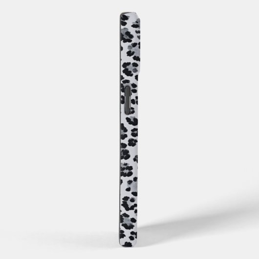 Coques Case-Mate iPhone Pattern Gray Leopard Print (Verso / Droite)
