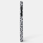 Coques Case-Mate iPhone Pattern Leopard Print Gray (Dos/Gauche)