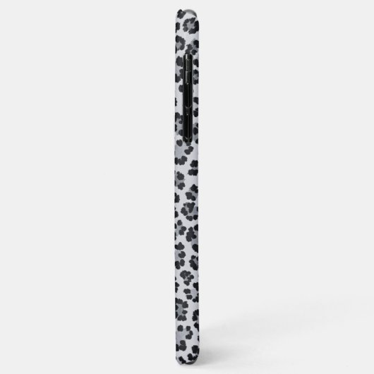Coques Case-Mate iPhone Pattern Leopard Print Gray (Dos/Gauche)