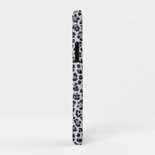 Coques Case-Mate iPhone Pattern Leopard Print Gray (Dos/Droite)