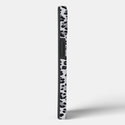 Coques Case-Mate iPhone Pattern Leopard Print Gray (Verso / Droite)