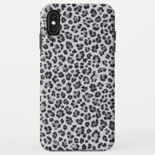 Coques Case-Mate iPhone Pattern Leopard Print Gray (Dos)