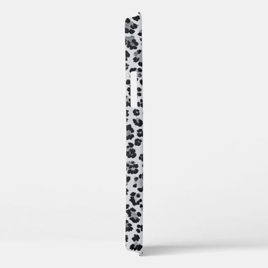 Coques Case-Mate iPhone Pattern Leopard Print Gray (Verso / Droite)
