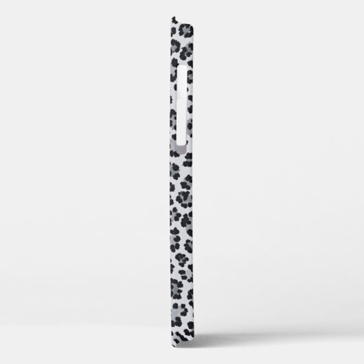Coques Case-Mate iPhone Pattern Leopard Print Gray (Verso / Gauche)