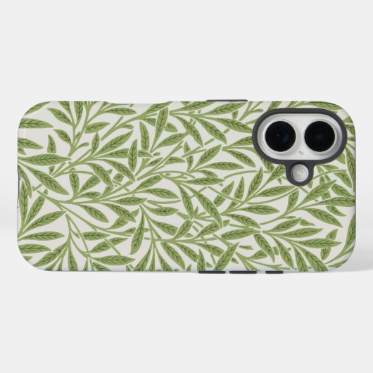 Coques Case-Mate iPhone Pattern of green leafy branches  (Verso (horizontal))