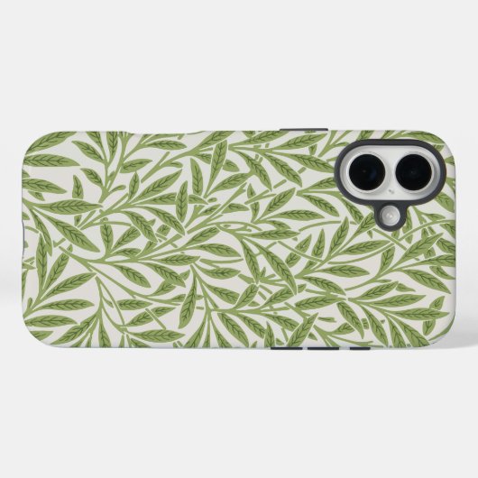 Coques Case-Mate iPhone Pattern of green leafy branches  (Verso (horizontal))
