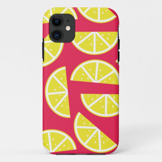 Coques Case-Mate iPhone pattern of lemon (Dos)