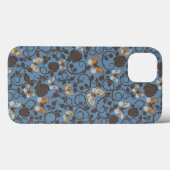 Coques Case-Mate iPhone pattern, rose et butterfly (Verso (horizontal))