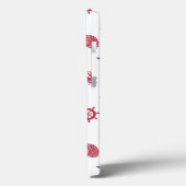 Coques Case-Mate iPhone Pattern rouge blanc et bleu (Verso / Gauche)