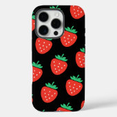 Coques Case-Mate iPhone pattern strawberries (Verso)
