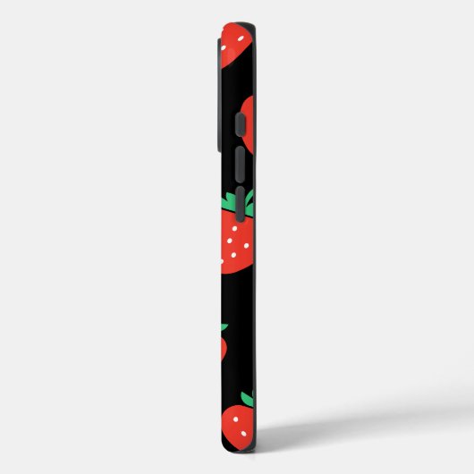 Coques Case-Mate iPhone pattern strawberries (Verso / Gauche)