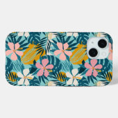 Coques Case-Mate iPhone Pattern tropical hibiscus (Verso (horizontal))