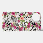 Coques Case-Mate iPhone Pattern with Animal Prints (Verso (horizontal))