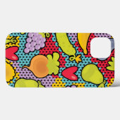 Coques Case-Mate iPhone Pattern with fruits and vegetables (Verso (horizontal))