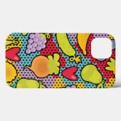 Coques Case-Mate iPhone Pattern with fruits and vegetables (Verso (horizontal))