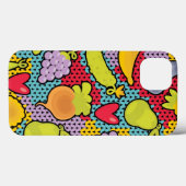 Coques Case-Mate iPhone Pattern with fruits and vegetables (Verso (horizontal))
