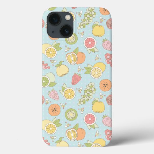 Coques Case-Mate iPhone Pattern with Fruits et Berries (Verso)