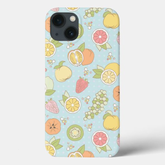 Coques Case-Mate iPhone Pattern with Fruits et Berries (Verso)