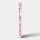 Coques Case-Mate iPhone Pattern with Hearts and Flowers (Verso / Gauche)