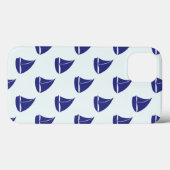 Coques Case-Mate iPhone Patterns bleus (Verso (horizontal))