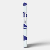 Coques Case-Mate iPhone Patterns bleus (Verso / Gauche)