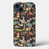 Coques Case-Mate iPhone Patterns d'African Animals (Verso)