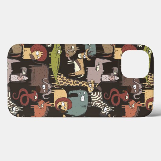 Coques Case-Mate iPhone Patterns d'African Animals (Verso (horizontal))