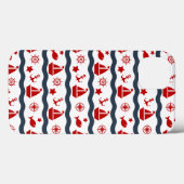 Coques Case-Mate iPhone Patterns maritimes (Verso (horizontal))