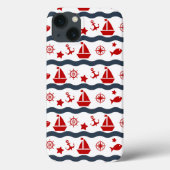 Coques Case-Mate iPhone Patterns maritimes (Verso)