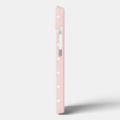 Coques Case-Mate iPhone Patters avec les White Polka (Verso / Gauche)